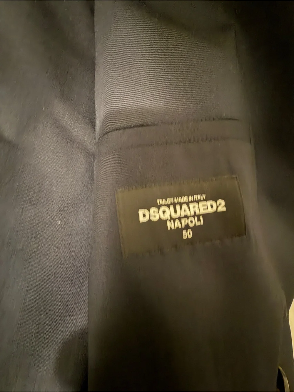 DSQUARED2 Double-Breasted Black Sport Coat Blazer
